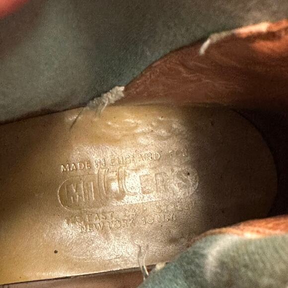 VERY GOOD VTG Tricker's x Miller's New York Chelsea Boot Black Calf Men's US 8.5 - Picture 9 of 11